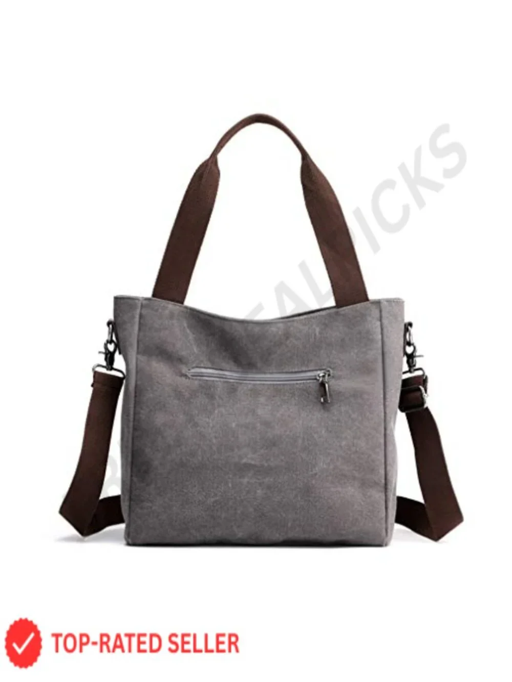Canvas Tote Bag Shoulder Crossbody Work Purses Travel Satchel